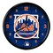 The Memory Company 11.5" Blue and Orange MLB New York Mets Net Wall Clock
